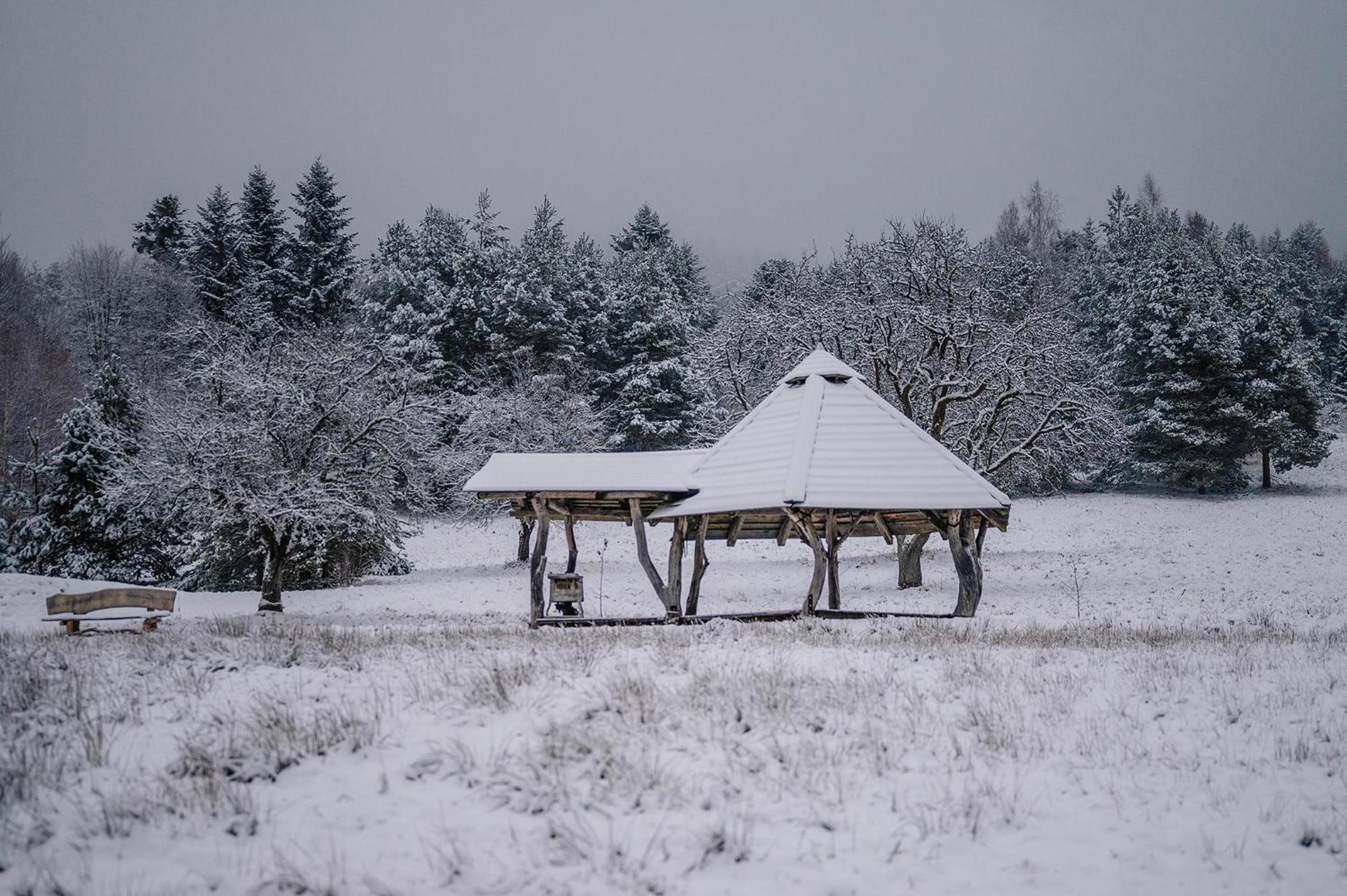 Przystanek Ropienka Lesniczowka Villa Luaran gambar